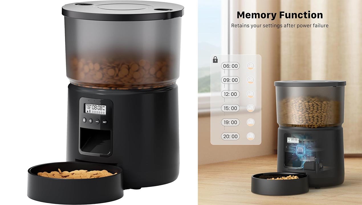 Comedero Automático para Gatos BEMOONY