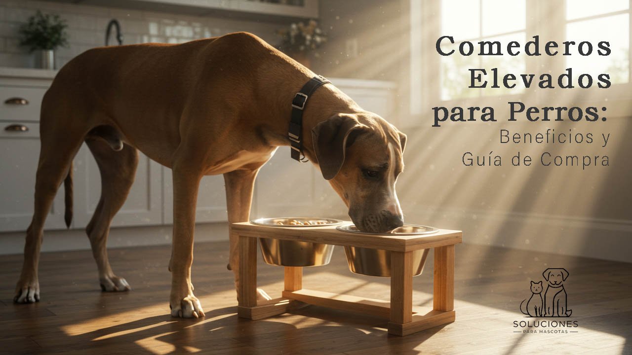 Comederos elevados para perros-soluciones para mascotas Comederos Elevados para Perros: Beneficios y Guía de Compra - www.solucionesparamascotas.com