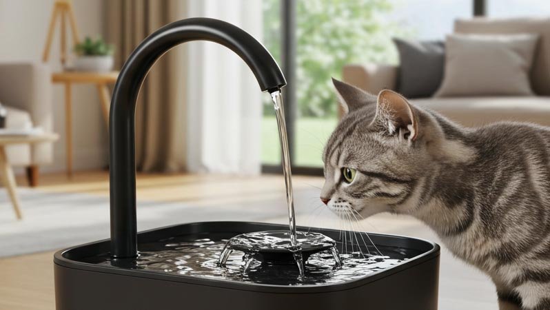 Fuentes bebederos para Gatos