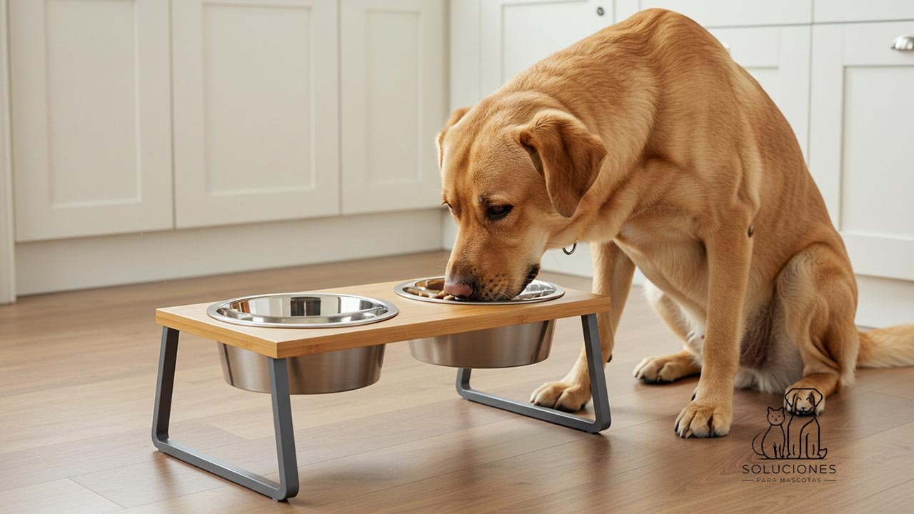 Comederos para perros adaptados al tamaño