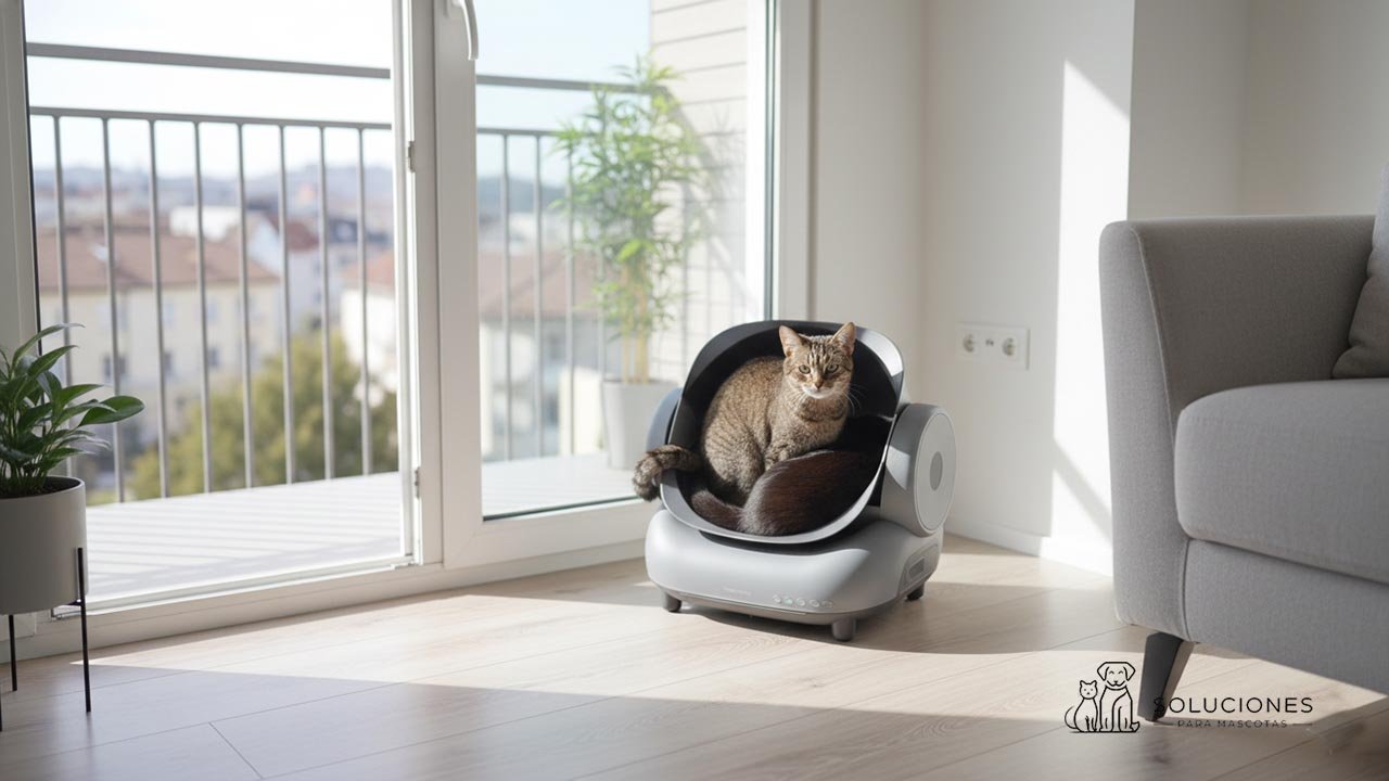 Neakasa M1 Arenero Gatos autolimpiable con diseño Abierto