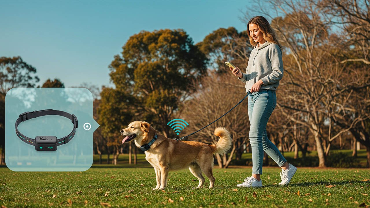 localizador gps para mascotas en collar